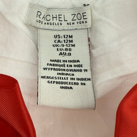 Rachel Zoe Dress Nautical Sundress Patriotic July 4th Summer Lake 12 Months - Picture 3 of 4